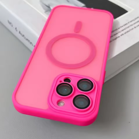 Coque magnétique de couleur mate