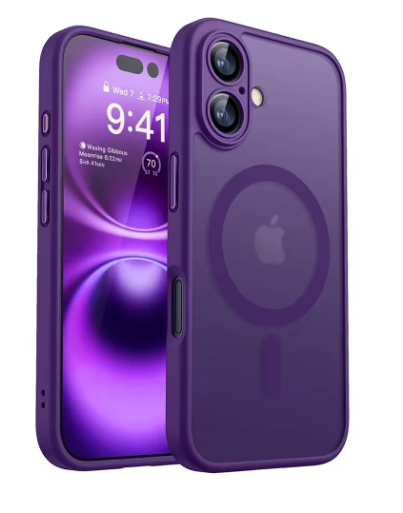 Coque magnétique de couleur mate