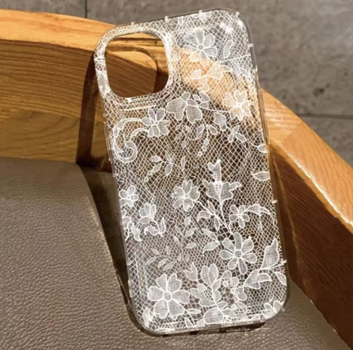 Coque élégante à Motif Dentelle pour IPhone