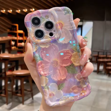 Coque Pour IPhone à motifs fleurs
