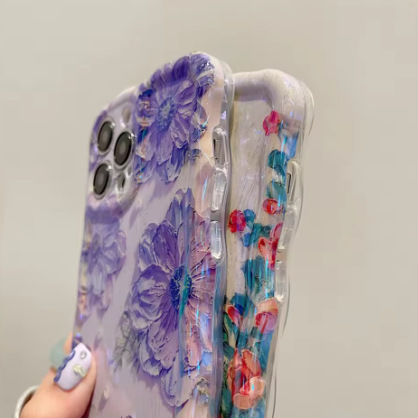 Coque Pour IPhone à motifs fleurs
