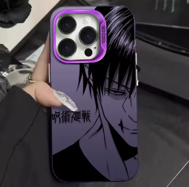 Coque de téléphone rigide antichoc Toji Satoru Gojo pour iPhone