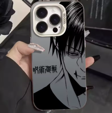 Coque de téléphone rigide antichoc Toji Satoru Gojo pour iPhone