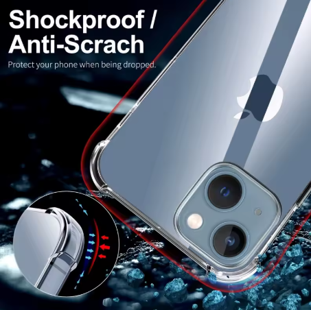 Coque de téléphone transparente