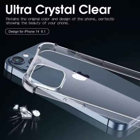 Coque de téléphone transparente