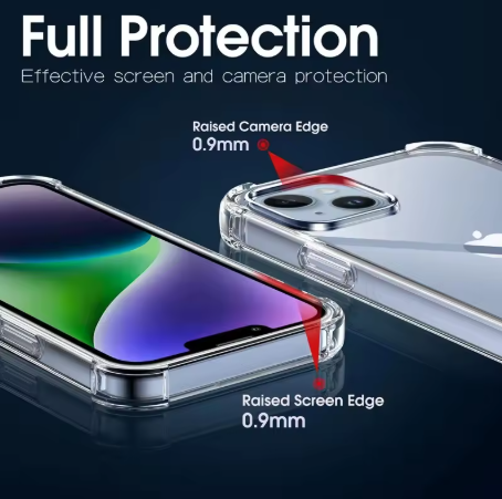 Coque de téléphone transparente