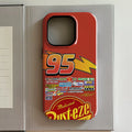 Coque de téléphone Cars Flash McQueen 95 pour iPhone