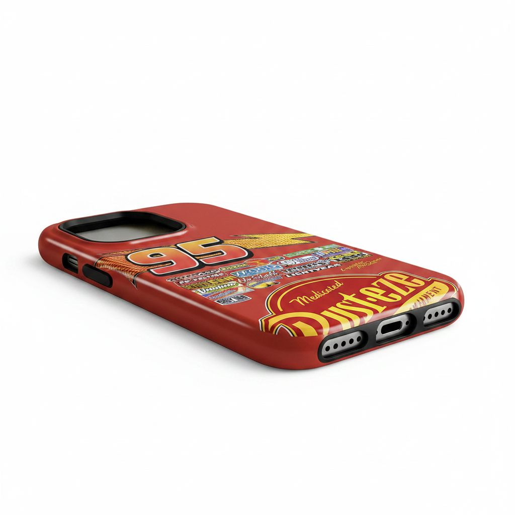Coque de téléphone Cars Flash McQueen 95 pour iPhone
